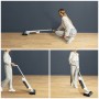 Rowenta X-Clean 10 GZ7540 Aspirapolvere elettrica Batteria Secco e bagnato Senza sacchetto 200 W Argento, Bianco