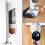 Rowenta X-Clean 10 GZ7540 Aspirapolvere elettrica Batteria Secco e bagnato Senza sacchetto 200 W Argento, Bianco