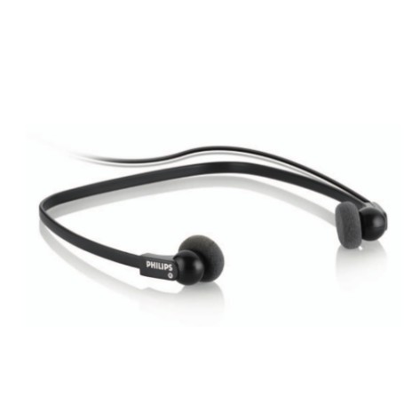 Philips LFH0234 Cuffie Cablato Passanuca MUSICA Nero (LFH0234/10)