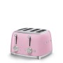 Smeg TSF03PKEU tostapane 4 fetta/e 2000 W Rosa (TSF03PKEU)