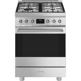 Smeg C6GMXD2 con piano cottura a gas, larghezza 60 cm, capacità 70 L