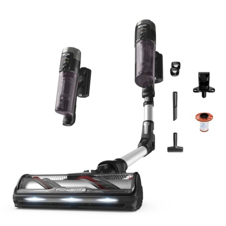 Rowenta RH9A36WV scopa elettrica Aspirapolvere a bastone 2 in 1 Batteria Secco Senza sacchetto Viola