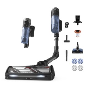 Rowenta RH9LC1 Aspirapolvere a bastone 2 in 1 Batteria Secco e bagnato Senza sacchetto Blu, Grigio