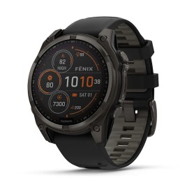 Garmin fenix 8 3,3 cm (1.3") 47 mm Digitale 260 x 260 Pixel Touch screen Titanio Wi-Fi GPS (satellitare) (010-02906-11)