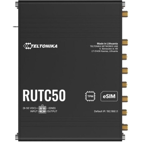 Teltonika · Router · RUTC50 · 5G - Modem Router WiFi6 eSim (RUTC50210000)