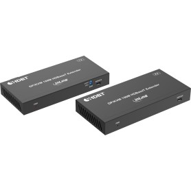 InLine® KVM Extender, DP 4K/60Hz, HDBaseT, 100m, Set (57885N)