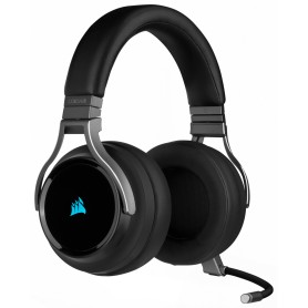 Corsair Virtuoso RGB Auricolare Con cavo e senza cavo A Padiglione Giocare USB tipo A Carbonio (CA-9011185-EU)