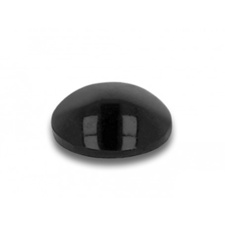DeLOCK 18309 cuscinetto di protezione del pavimento per mobili 50 pz Rotondo