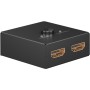 Manuelle HDMI-Umschaltbox 2 auf 1 (4K @ 30Hz), HDMI Switch (schwarz) (58485)