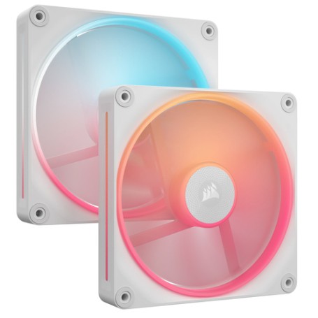 iCUE LINK LX140-R RGB PWM Reverse (wei, 2er Pack, 140 mm) (CO-9051056-WW)