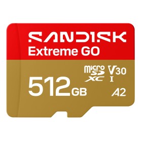 SanDisk Extreme GO 512 GB MicroSDXC UHS-I (SDSQXGN-512G-GN6MN)