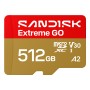 SanDisk Extreme GO 512 GB MicroSDXC UHS-I (SDSQXGN-512G-GN6MN)