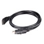 CLUB3D HDMI 2.0 4K60Hz UHD 360 Degree Rotary cable 2m/6.74ft (CAC-1360)
