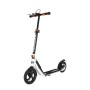 HUDORA BigWheel Air 230 Dual Brake Universale Monopattino classico Nero, Bianco (14035)
