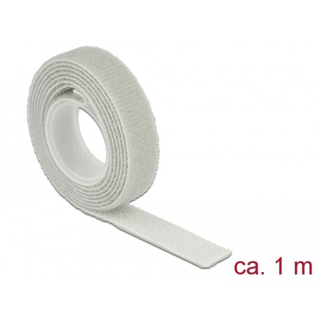 DeLOCK 18274 Velcro Grigio 1 pz
