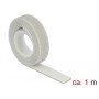 DeLOCK 18274 Velcro Grigio 1 pz