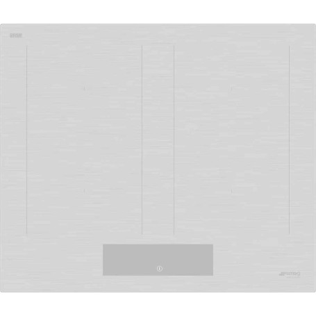 Smeg SIM3644MWH Piano cottura a induzione a libera installazione , larghezza 60 cm, con timer, multizona, bianco