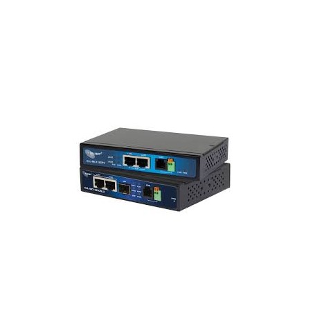 Allnet VDSL2 Punkt-zu-Punkt-Bundle ALL-MC116VDSL2+ALL-MC116SPV Master & Slave PoE bis 160 Mbit/s
