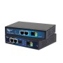 Allnet VDSL2 Punkt-zu-Punkt-Bundle ALL-MC116VDSL2+ALL-MC116SPV Master & Slave PoE bis 160 Mbit/s