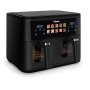 Tristar FR-9075 friggitrice Doppia 9 L Indipendente 2500 W Friggitrice ad aria calda Nero