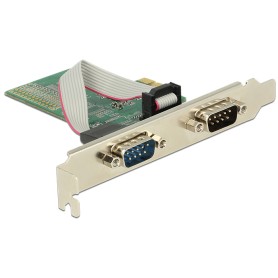 PCIe x1  Karte auf 2x Seriell RS-232 (89555)