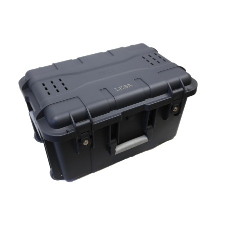 LEBA NoteCase Columbus 16 Tablet Ladekoffer USB-A 11" schw. NCASE-16TAB-UA-F-SC