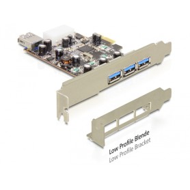 DeLOCK 89281 scheda di interfaccia e adattatore USB 3.2 Gen 1 (3.1 Gen 1) (89281)