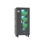 Alcasa PCT01-C40S portable device management cart& cabinet Armadio per la gestione dei dispositivi portatili Nero