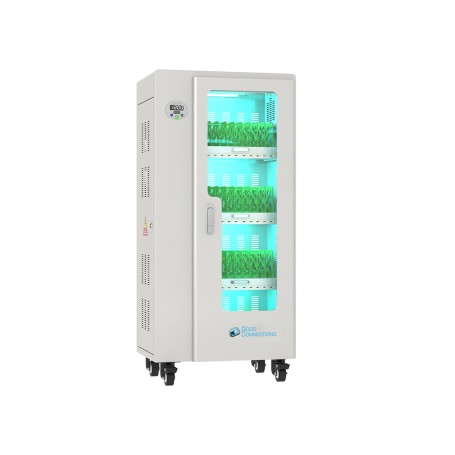 Alcasa PCT01-C40G portable device management cart& cabinet Armadio per la gestione dei dispositivi portatili Bianco