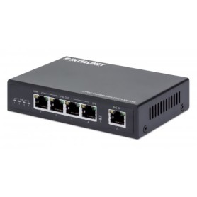 Intellinet 561617 moltiplicatore di rete Trasmettitore di rete Nero 10, 100, 1000 Mbit/s