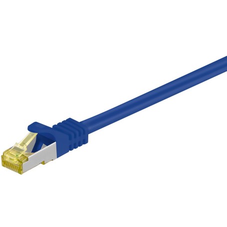 Goobay RJ-45 CAT7 2m cavo di rete Blu S/FTP (S-STP) (91601)