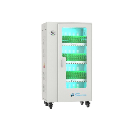 Alcasa PCT01-C60G portable device management cart& cabinet Armadio per la gestione dei dispositivi portatili Bianco