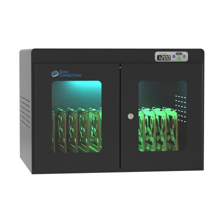Alcasa PCT03-C12S portable device management cart& cabinet Armadio per la gestione dei dispositivi portatili Nero