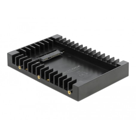 DeLOCK Installation Frame for 2.5″ SATA drive 8,89 cm (3.5") Vassoio per unità di memorizzazione Nero (18364)