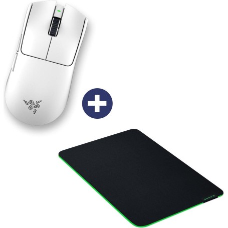 Razer Hero Bundle, Viper V3 Pro + Gigantus M Mauspad - weiß (L1143154)