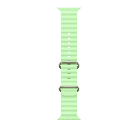 Apple Natural Titanium Finish Band Verde Fluoroelastomero, Titanio (MGCF4ZM/A)