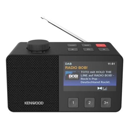 Kenwood CR-M70DAB-B Portatile Digitale Nero (CRM70DABB)