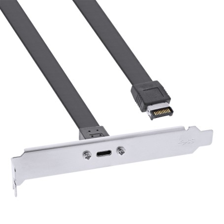 InLine 33446H scheda di interfaccia e adattatore USB tipo-C (33446H)