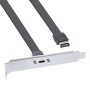 InLine 33446H scheda di interfaccia e adattatore USB tipo-C (33446H)
