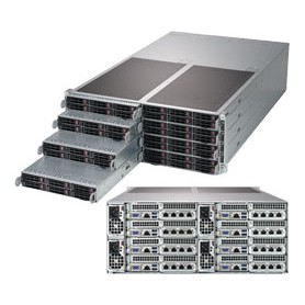 Supermicro SuperServer F619P2-RTN Intel® C621 LGA 3647 (Socket P) Armadio (4U) Nero (SYS-F619P2-RTN)