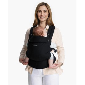 Momcozy 0810123509126 portabebè Zaino portabebè Cotone Nero (BC001-BL12NB-A)