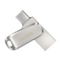 Ultra Dual Drive Luxe 32 GB (silber, USB-A 3.2 Gen 1, USB-C 3.2 Gen 1) (SDDDC4-032G-G46)