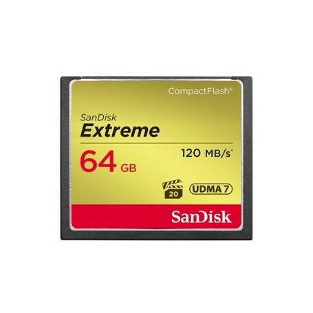 SanDisk CF Extreme 64GB CompactFlash (SDCFXSB-064G-G46)