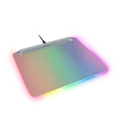 RAZER Firefly V2 Pro Phantom White Edition - Vollständig beleuchtete Gaming-Mausmatte mit Razer Chroma (RZ02-04920400-R3M1)