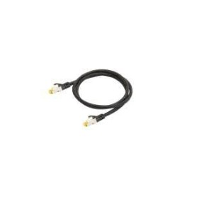 Python 8070PY-020S cavo di rete Nero 2 m Cat6a SF/UTP (S-FTP)