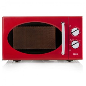 Domo DO2925 forno a microonde Rosso Solo microonde Superficie piana 25 L 900 W