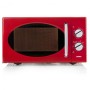 Domo DO2925 forno a microonde Rosso Solo microonde Superficie piana 25 L 900 W