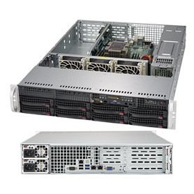 Supermicro SuperServer 5029P-WTR Intel C622 LGA 3647 (Socket P) Armadio (2U) Nero (SYS-5029P-WTR)