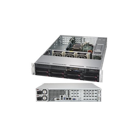 Supermicro SuperServer 5029P-WTR Intel C622 LGA 3647 (Socket P) Armadio (2U) Nero (SYS-5029P-WTR)