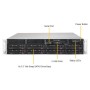 Supermicro SuperServer 5029P-WTR Intel C622 LGA 3647 (Socket P) Armadio (2U) Nero (SYS-5029P-WTR)
